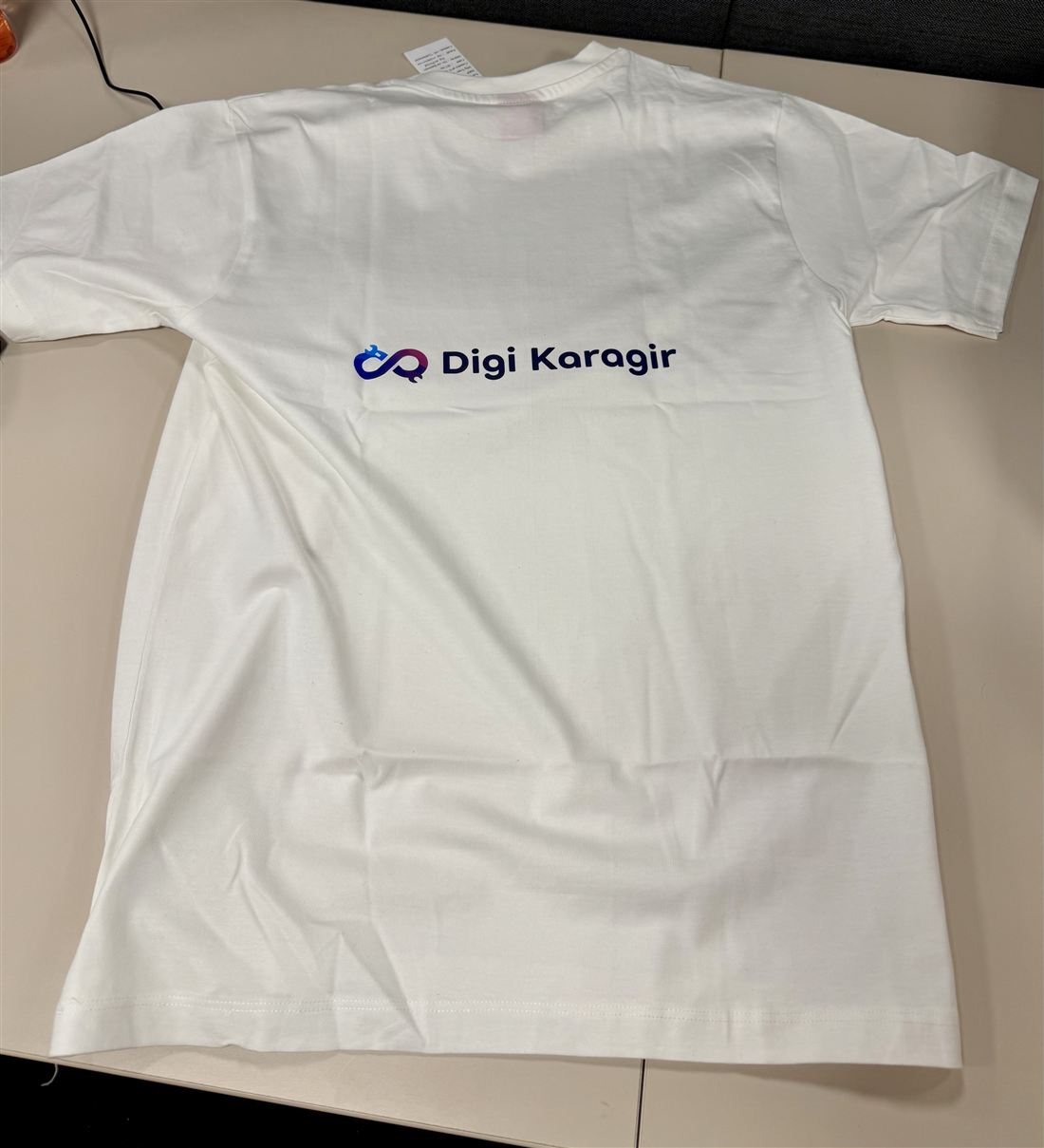 Official DigiKaragir T-shirt — back lockup